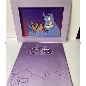 NWOT Disney Beautiful Exclusive Aladdin lithograph